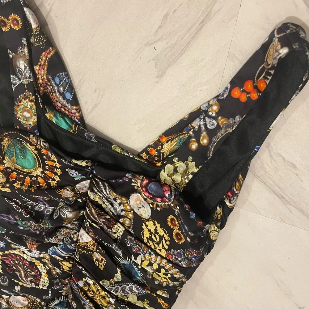 DAVID MEISTER RUCHED DRESS - Picture 9 of 12